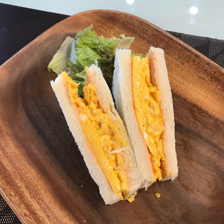 甘くて厚くて幸せ 厚焼き玉子サンドイッチ レシピ 作り方 By Kumasanのレシピ 楽天レシピ